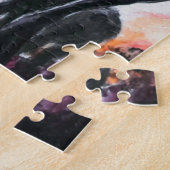 Afrikaanse vrouw puzzel legpuzzel (Zijkant)