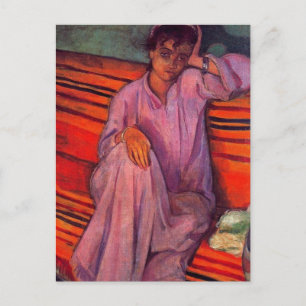 Afrikaanse vrouw van Emile Bernard Briefkaart