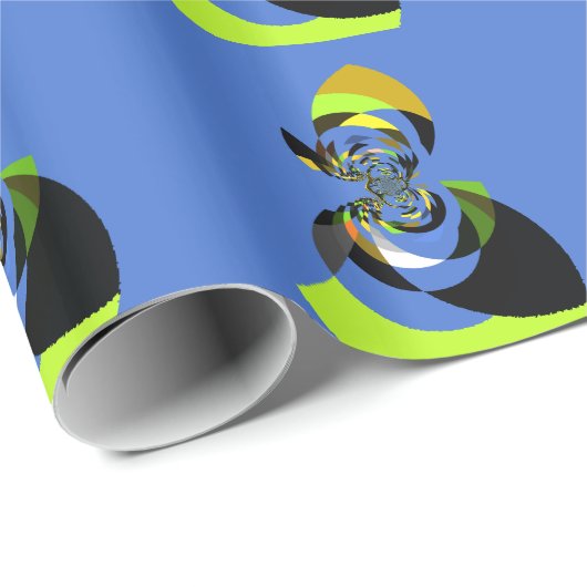 Afrikaanse vrouw Vector Design Art Print Cadeaupapier (Rol Hoek)