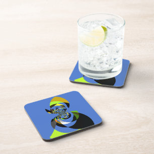 Afrikaanse vrouw Vector Design Art Print Drankjes Onderzetter