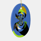 Afrikaanse vrouw Vector Design Art Print Keramisch Ornament (Rechts)