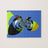 Afrikaanse vrouw Vector Design Art Print Legpuzzel (Horizontaal)