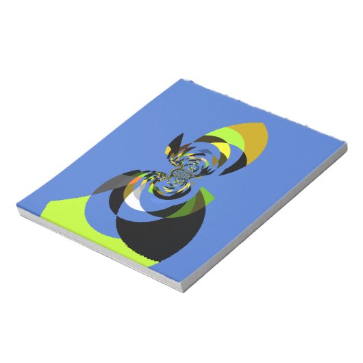 Afrikaanse vrouw Vector Design Art Print Notitieblok (Linkerzijde)