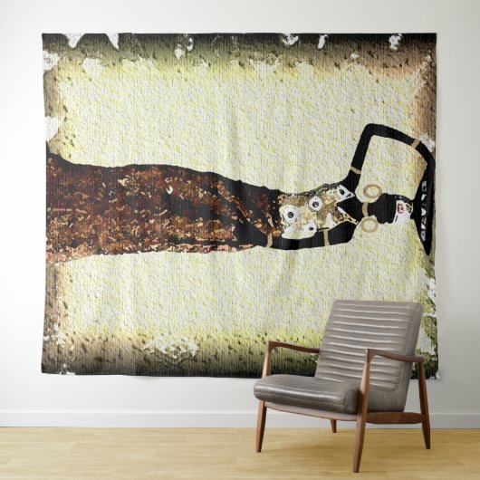 Afrikaanse vrouw wandkleed (In Situ (horizontaal))