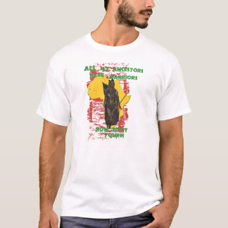Afrikaanse vrouwelijke arrior t-shirt