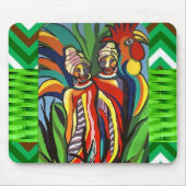 Afrikaanse vrouwelijke papegaai Muismat! Muismat (Voorkant)