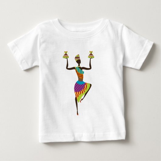 Afrikaanse vrouwelijke stamkunst (Voorkant)