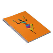 Afrikaanse vrouwelijke stamkunst notitieboek (Rechterzijde)