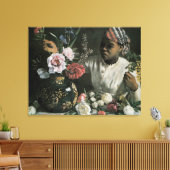 Afrikaanse vrouwelijke volken van Frederic Bazille Canvas Afdruk (Insitu (Woonkamer))