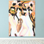 Afrikaanse Vrouwen Canvas (Insitu (Houten vloer))