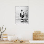 AFRIKAANSE VROUWEN CIRCA 1900 POSTER (Keuken)