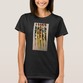 Afrikaanse vrouwen die tassen dragen Afrikaanse kl T-shirt