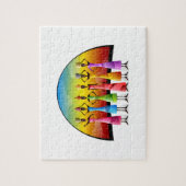 Afrikaanse vrouwen in een kleurrijke dress legpuzzel (Verticaal)