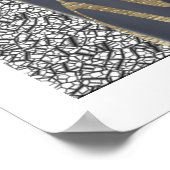 Afrikaanse vrouwen in goud poster (Hoek)