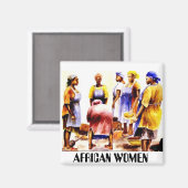 AFRIKAANSE VROUWEN IN NIGERIA MAGNEET (Voorkant / Achterkant)