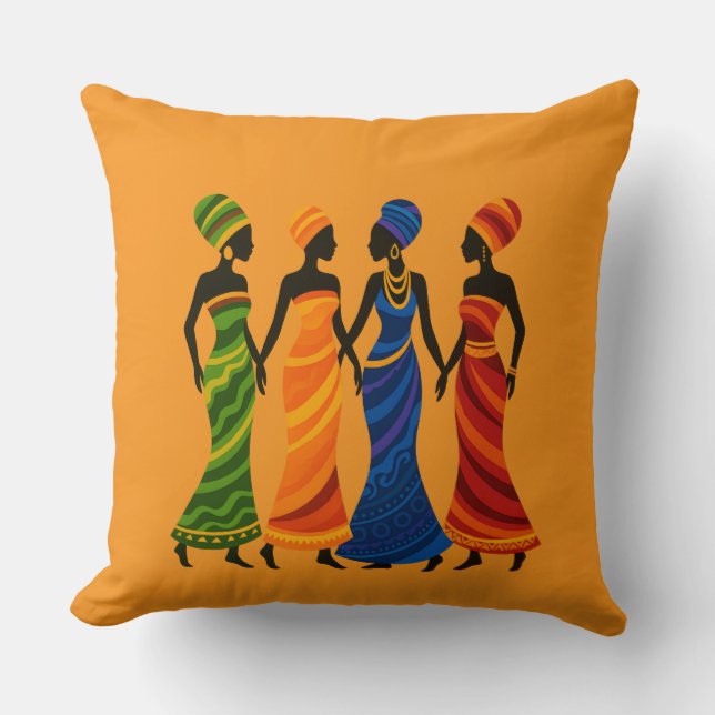 Afrikaanse vrouwen kussen (Voorkant)