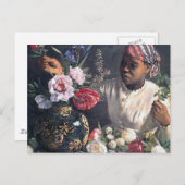 Afrikaanse vrouwen met volken briefkaart (Voorkant / Achterkant)