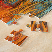 Afrikaanse vrouwen met waterschalen legpuzzel (Zijkant)