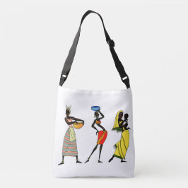 Afrikaanse vrouwen printen Canvas tas