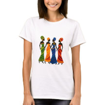 Afrikaanse vrouwen T-shirt