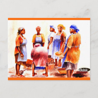 Afrikaanse vrouwen vandaag 1 27 2012 briefkaart