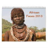 Afrikaanse vrouwenkalender kalender (Hoes)
