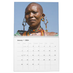 Afrikaanse vrouwenkalender kalender