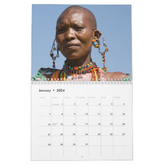 Afrikaanse vrouwenkalender kalender