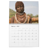 Afrikaanse vrouwenkalender kalender (Feb 2027)