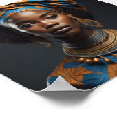 Afrikaanse vrouwenstijl poster (Hoek)