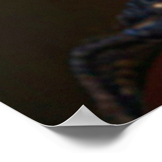 Afrikaanse Warrior Princess Afrofuturism Render Poster (Hoek)