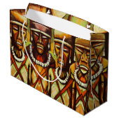Afrikaanse Warriors Groot Cadeauzakje (Achterkant Gekanteld)