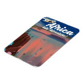 Afrikaanse Waterval Avonturenposter Magneet (Linkerzijde)