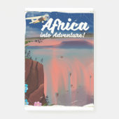 Afrikaanse Waterval Avonturenposter Post-it® Notes (Voorkant)