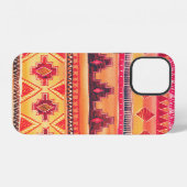 Afrikaanse waterverf, levendig patroon iPhone hoesje (Achterkant horizontaal)