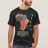 AFRIKAANSE WERKELIJKE GROOTTE T-SHIRT (Voorkant)