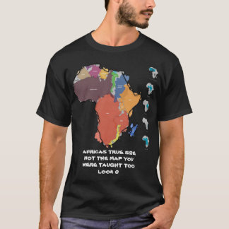 AFRIKAANSE WERKELIJKE GROOTTE T-SHIRT
