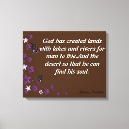 Afrikaanse werkwoorden canvas afdruk