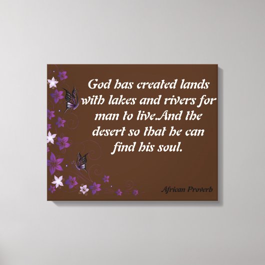 Afrikaanse werkwoorden canvas afdruk (Voorkant)