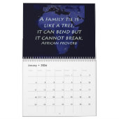 Afrikaanse werkwoorden kalender (Jan 2026)