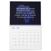 Afrikaanse werkwoorden kalender (Mar 2027)