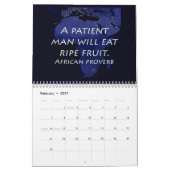 Afrikaanse werkwoorden kalender (Feb 2027)