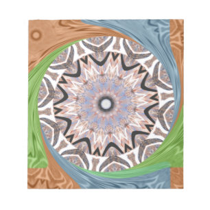Afrikaanse Wervel Kunstprint Notitieblok