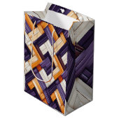 afrikaanse weven mand gelukzaligheid medium cadeauzakje (Voorkant Gekanteld)