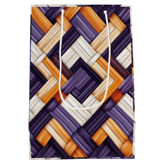 afrikaanse weven mand gelukzaligheid medium cadeauzakje (Achterkant)