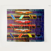 Afrikaanse Wijze Mannen Wandtapijt Wandkleed (Voorkant (horizontaal))