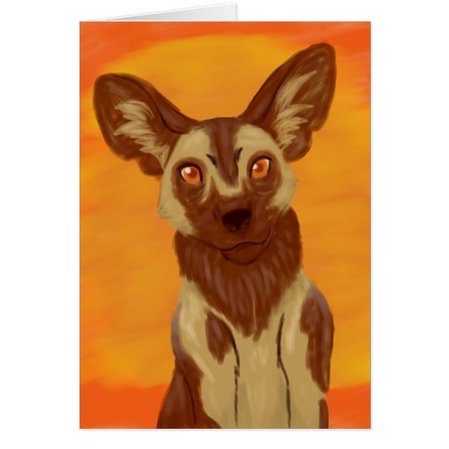 Afrikaanse Wild Dog (Voorkant)