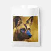 Afrikaanse Wild Dog Bedankzakje (Voorkant)