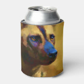 Afrikaanse Wild Dog Blikjeskoeler (Blikje Voorkant)