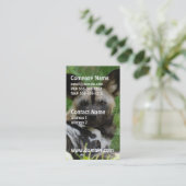 Afrikaanse Wild Dog Foto-Visitekaartjes Visitekaartje (Staand voorkant)